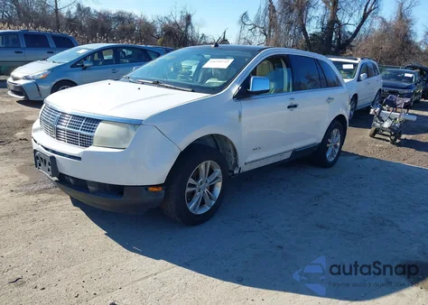 2010 Lincoln Mkx z USA, uszkodzony, nr VIN 2LMDJ8JC3ABJ17626